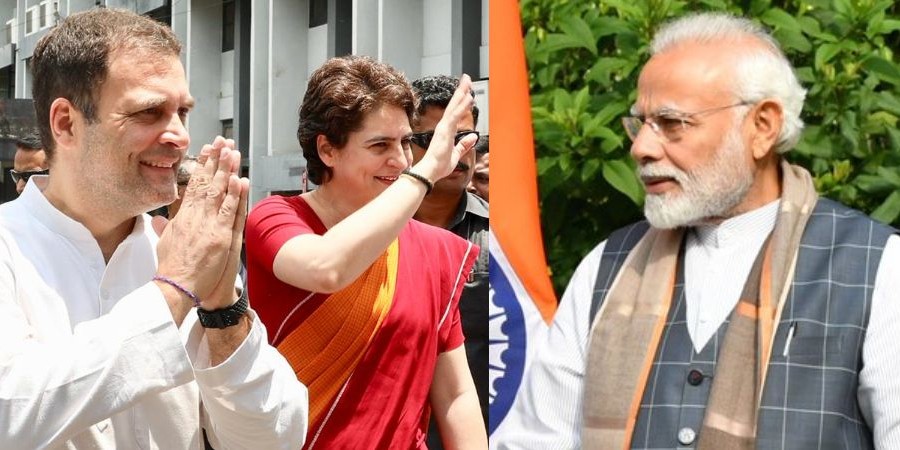 आज थमेगा पहले चरण का प्रचार, दक्षिण में मोदी दिखाएंगे दम तो सहारनपुर में प्रियंका का रोड शो