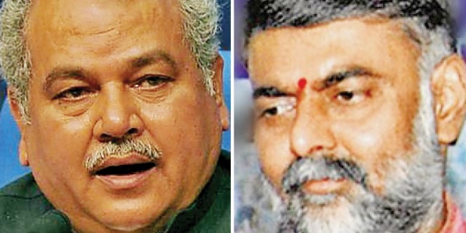 मोदी के मंत्रीमंडल में शपथ लेने नरेंद्र सिंह तोमर और प्रहलाद पटेल के पास आया फोन