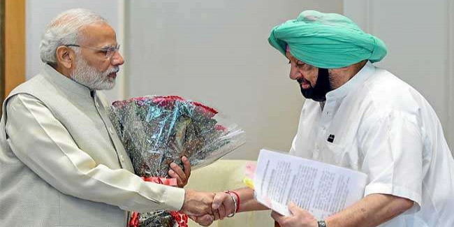 कैप्टन अमरिंदर ने की मोदी सरकार की तारीफ, अनुच्छेद 370 के बाद अब इस फैसले का किया समर्थन