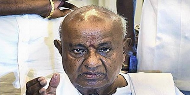 Fight for paper ballots will continue: Deve Gowda