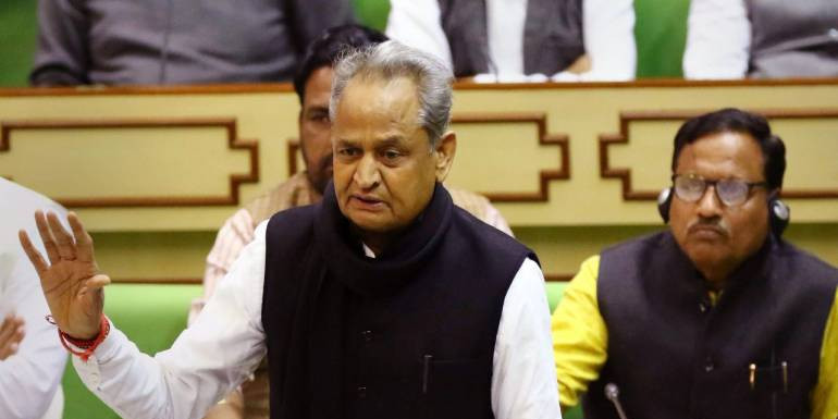 BJP involved in destabilising govts and horse trading: Ashok Gehlot
