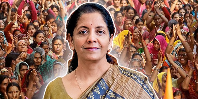 निर्मला सीतारमण आप महिलाओं की हीरो बनते-बनते रह गईं..