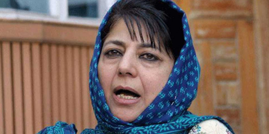 Mehbooba Mufti urges J&K parties to fight against Centre's move to scrap Article 35A