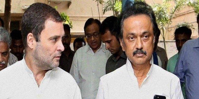तमिलनाडु में राहुल का भाजपा पर वार, डीएमके नेता एमके स्टालिन को बताया अगला सीएम