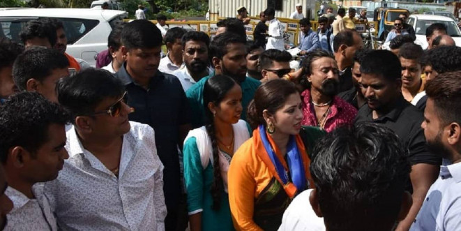 नाम बदल कर प्रचार कर रहीं है शिवसेना प्रत्याशी दीपाली सैयद