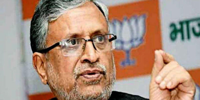 तेजस्वी को अपनी पार्टी का चरित्र देखना चाहिए : सुशील मोदी