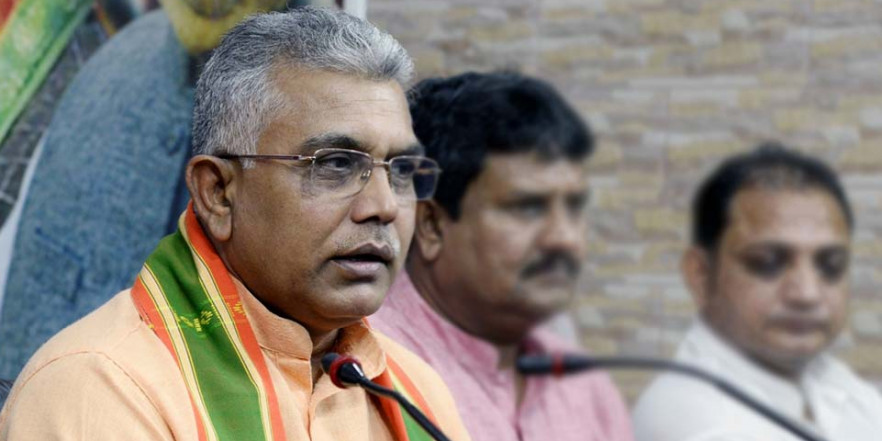 पश्चिम बंगाल बीजेपी अध्यक्ष दिलीप घोष पर हमला, TMC पर लगाया आरोप