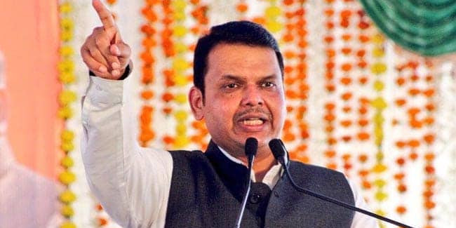 Cong-NCP drunk on power, utter disregard for mandate: Fadnavis