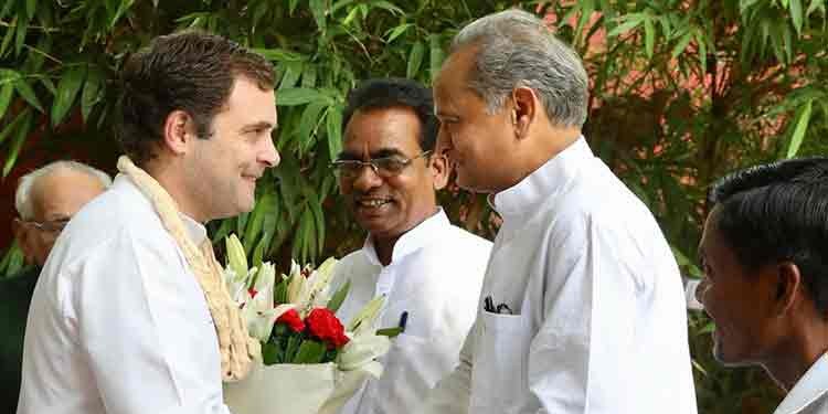Remain The Congress Chief, Gehlot Tells Rahul