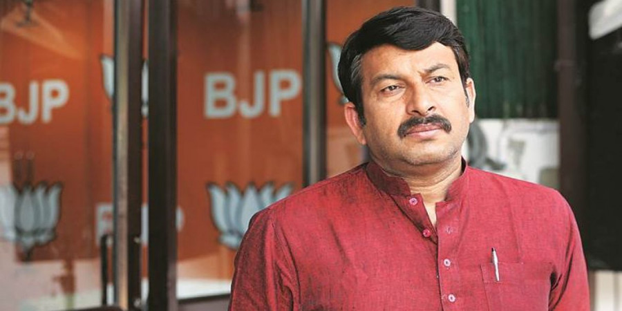 मनोज तिवारी ने खुद पर हुए पटाखे हमले को राजनीतिक साजिश बताया