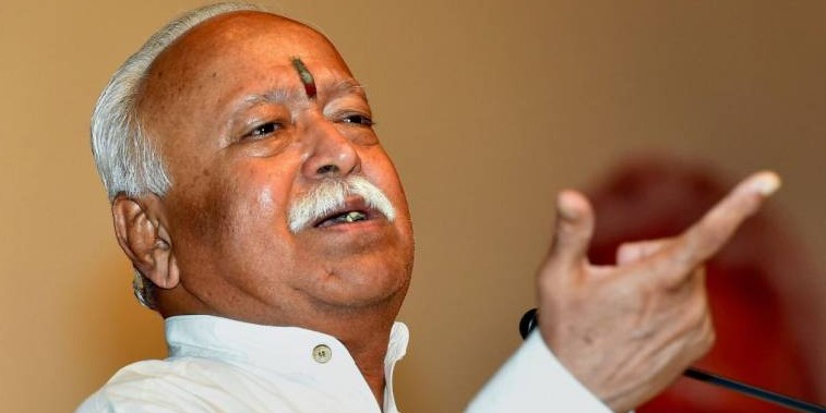RSS प्रमुख मोहन भागवत के काफिले की गाड़ी दुर्घटनाग्रस्त, बाल-बाल बचे
