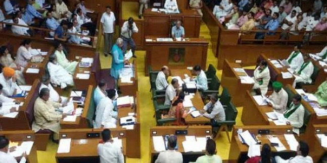 खट्टर सरकार का आखिरी विधानसभा सत्र जारी, सदन में रखा गया शोक प्रस्ताव