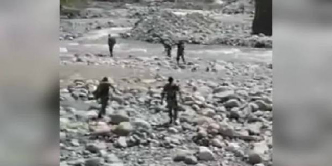 CRPF Men Jump Into River To Rescue Woman In Jammu And Kashmir