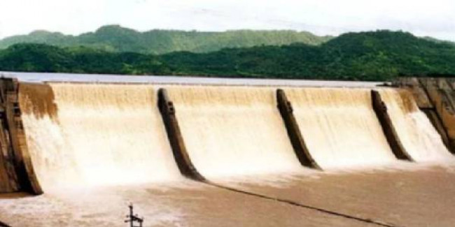 Gujarat: Narmada dam water level just 5 metres short of upper limit