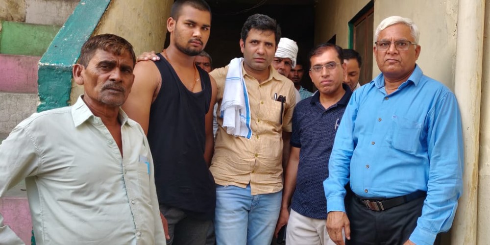 अंकित ही नहीं हम दलितों व वंचितों के साथ हमेशा खड़े रहेंगे और उनके लिए लड़ेंगे - मनोज बागड़ी
