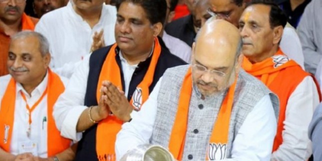 आखिरी चरण के प्रचार के बाद आज सोमनाथ मंदिर में दर्शन करेंगे अमित शाह