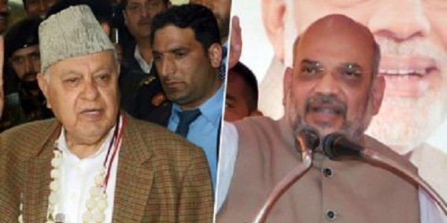 फारूक बोले, मैं नजरबंद, अमित शाह ने नकारा