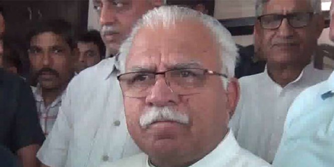 जजपा और आप गठबंधन पर बोले सीएम, जिनकी जमीन नहीं होती, वही गठबंधन की दौड़ में शामिल होते हैं