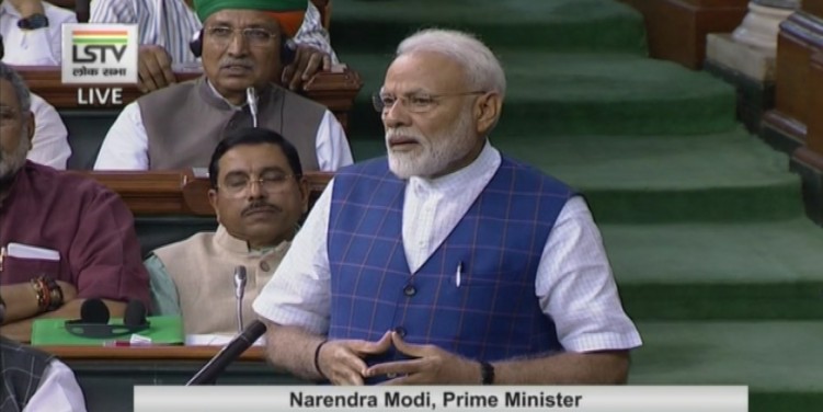 धन्यवाद प्रस्ताव पर पीएम मोदी का जवाब