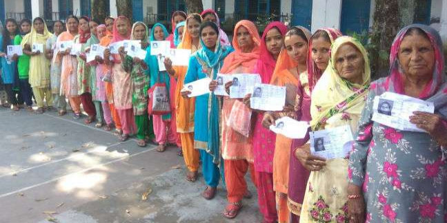 हिमाचल उपचुनाव: पांच बजे तक 71 फीसद लोगों ने किया मतदान