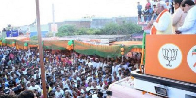 हुड्डा के गढ़ में खट्टर की मजबूत दस्तक