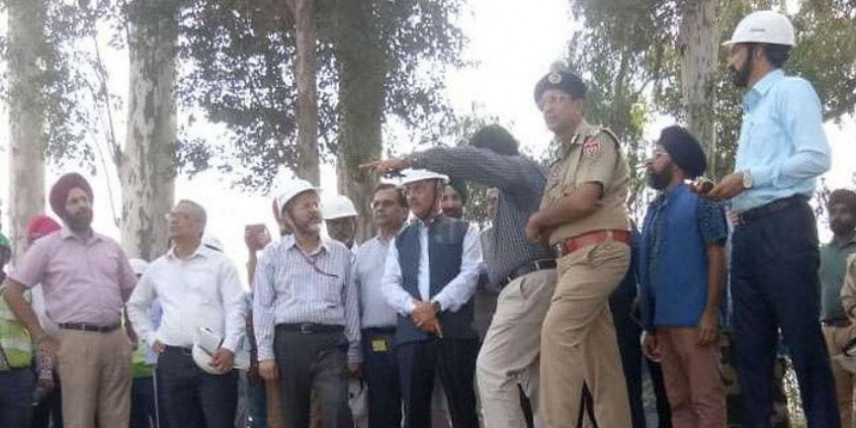 गृह मंत्रालय की टीम ने लिया करतारपुर कॉरिडोर के निर्माण कार्य का जायजा