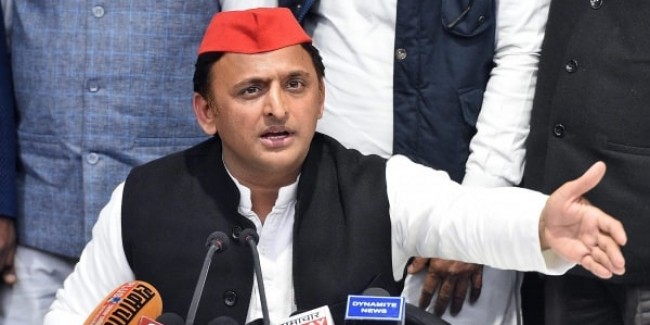 हरदोई में अखिलेश बोले- भाजपा ने देश को बांटने का काम किया, बंटवारा करने वालों को दोबारा मत आने देना