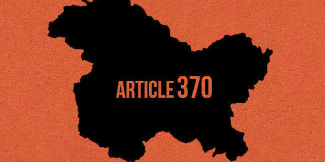 अस्थायी रूप से लागू हुई थी धारा 370 : राज्यपाल