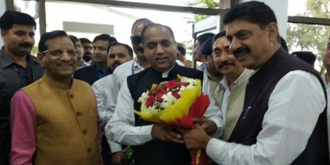 सीएम जयराम ठाकुर के स्वागत के बहाने मंत्री पद के लिए लाबिंग
