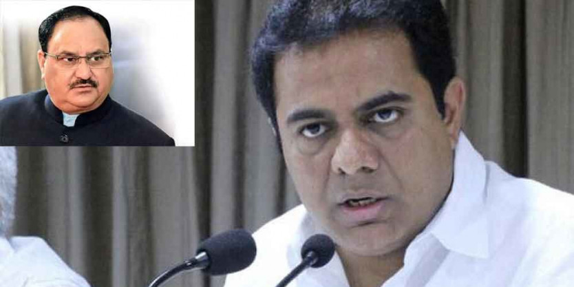 Your Karnataka dramas will not work in Telangana: KTR to JP Nadda