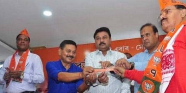 असम में नेताओं का कांग्रेस से मोहभंग, बीजेपी से जुड़ने का सिलसिला जारी
