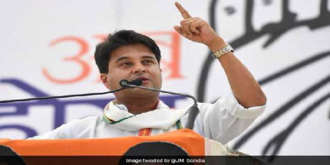 Amid Madhya Pradesh Feud, Jyotiraditya Scindia's Message For Kamal Nath