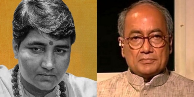 Exit Poll में दिग्विजय सिंह को पछाड़ती दिख रहीं प्रज्ञा ठाकुर