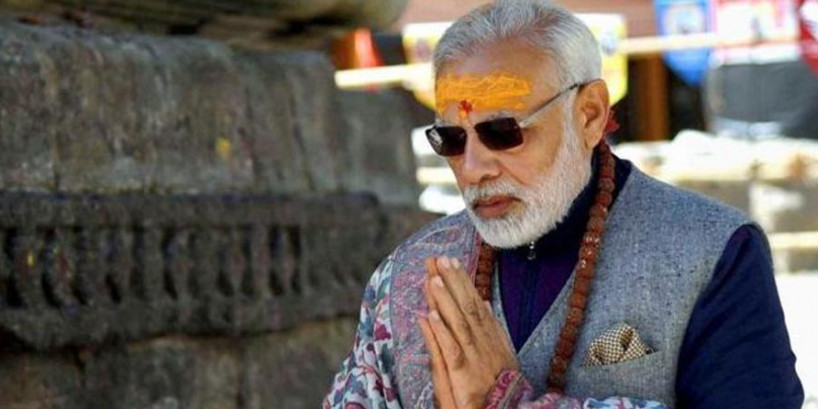मथुरा में बोले मोदी, 'गाय और ॐ सुनते ही खड़े हो जाते हैं कुछ लोगों के बाल'