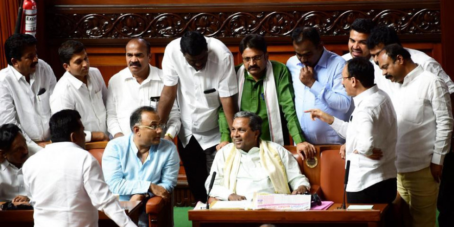 As Karnataka trust vote nears, Bengaluru police ban protests in city