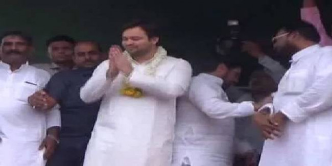 भ्रष्टाचार व अपराध के डबल इंजन से चल रही है झारखंड सरकार: तेजस्वी यादव