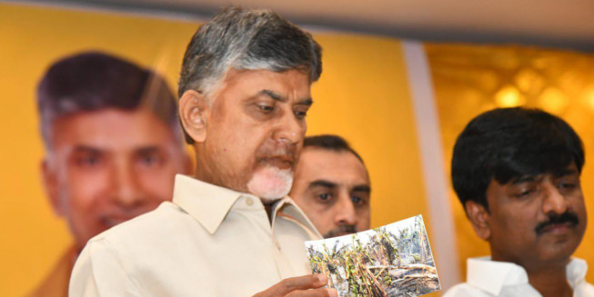 'Jagan govt is killing Andhra's capital': Naidu