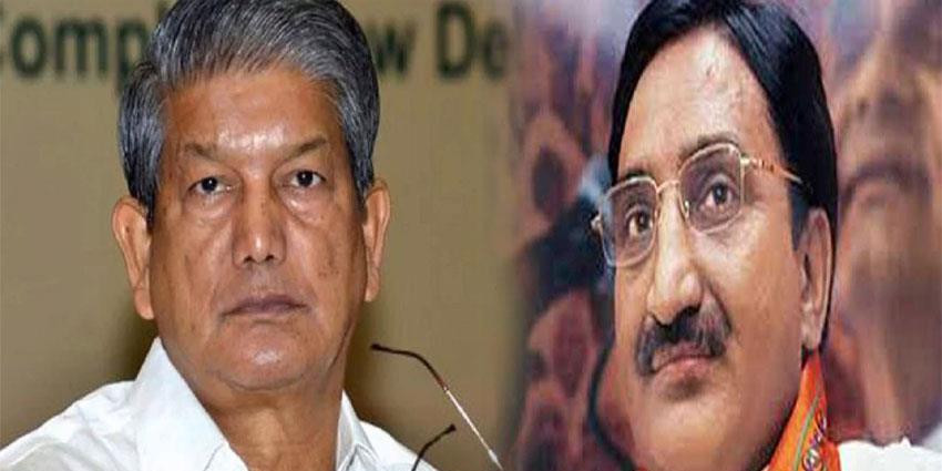 हरीश रावत ने निशंक पर किया पलटवार तो भड़की भाजपा