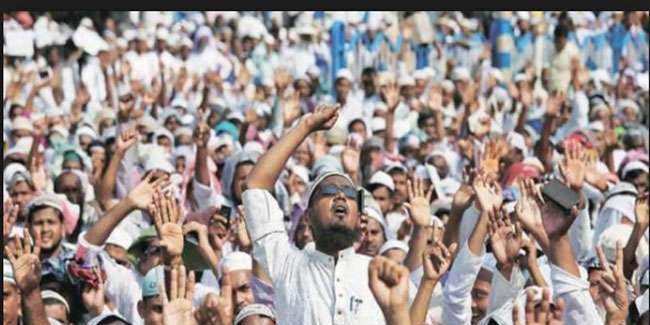 राजस्थान में एक समुदाय के हजारों लोगों ने सामूहिक दुष्कर्म व मॉब लिचिंग के विरोध में किया प्रदर्शन
