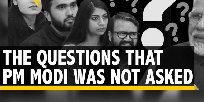 At 'Non-Political' Press Conference, Women Present 56 Tough Questions For PM Modi