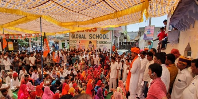 कांग्रेस का एक ही काम किसानों से धोखा और सैनिकों का अपमान: राज्यवर्धन