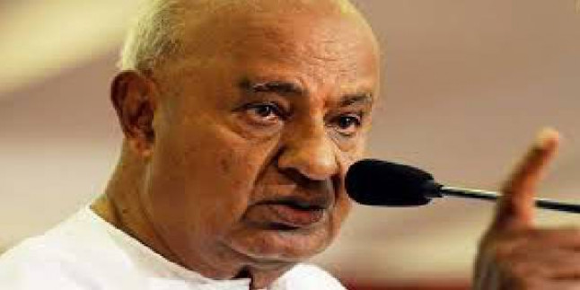 HD Deve Gowda clears that his party will alone fight future polls