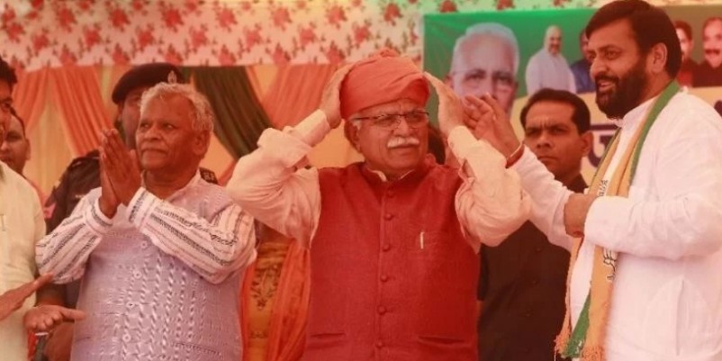 पूर्व सीएम हुड्डा के गढ़ में जीत के लिए आश्वस्त हैं मनोहर लाल, सोनीपत-रोहतक पर टिकीं निगाहें