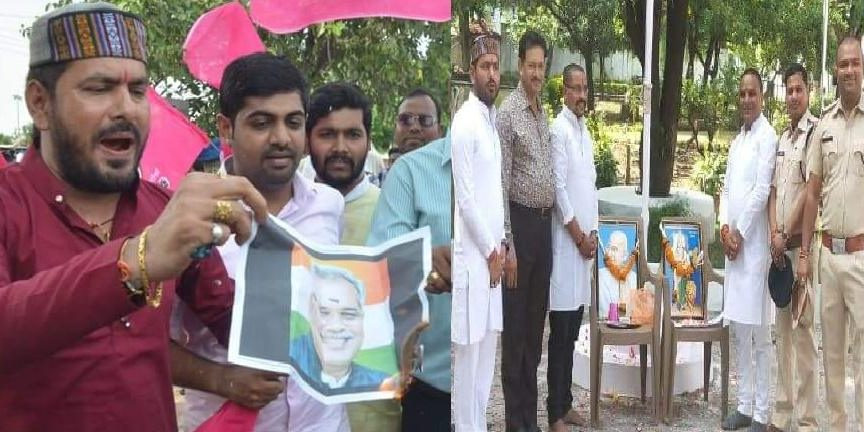 दिन में भूपेश के खिलाफ प्रदर्शन- शाम को ताम्रध्वज के भांजे…प्रदीप साहू और भांचा ग्रुप के खिलाफ कांग्रेसियों ने खोला मोर्चा!