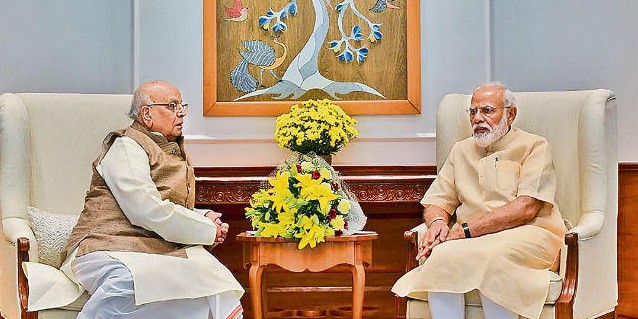 राज्यपाल लाल जी टंडन ने प्रधानमंत्री नरेंद्र मोदी व गृहमंत्री अमित शाह से की मुलाकात
