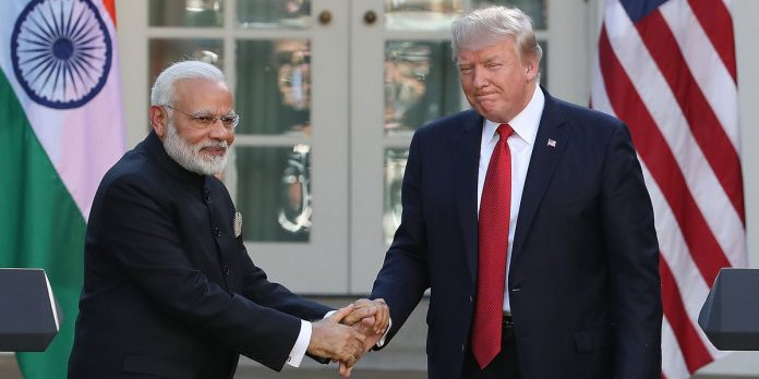 ट्रंप ने मोदी को कहा 'फादर ऑफ इंडिया', कांग्रेस नेता ने किया विरोध