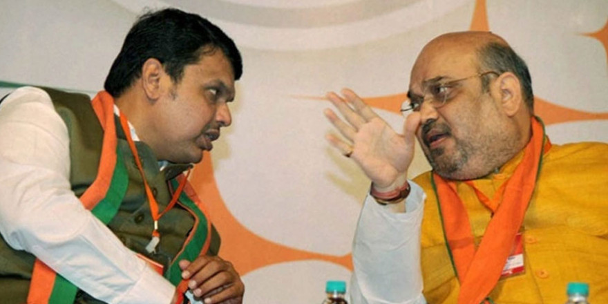 शिवसेना के साथ सीट बंटवारे को लेकर बीजेपी नेताओं की बैठक