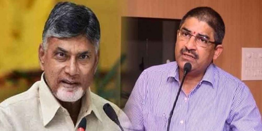 Chief secretary meets Chandrababu Naidu, discusses on cabinet meet
