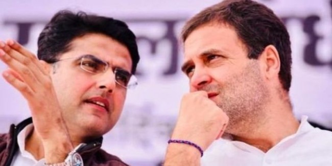 कांग्रेस अध्यक्ष के लिए सचिन पायलट का नाम रेस में सबसे आगे, ज्योतिरादित्य भी लिस्ट में