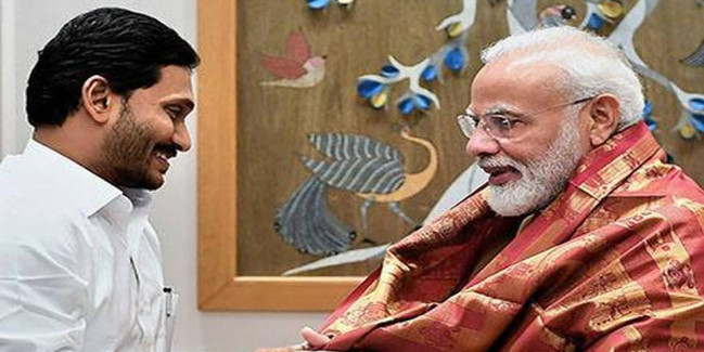 Jagan Mohan Reddy invites Modi to launch YSR Rythu Bharosa on Oct. 15